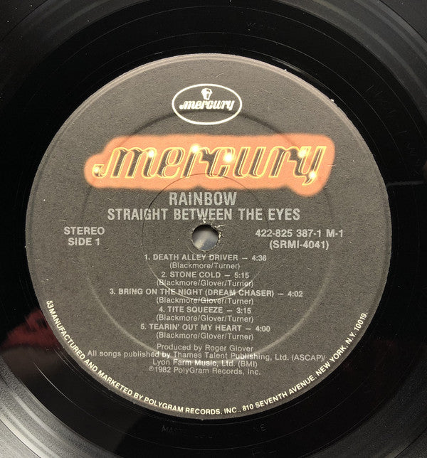Rainbow : Straight Between The Eyes (LP, Album, RE, Hau)