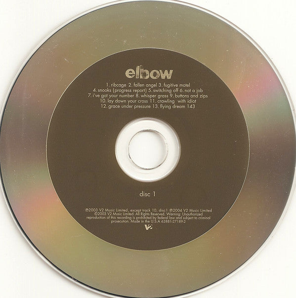 Elbow : Cast Of Thousands (CD, Album + CD-ROM, Enh)