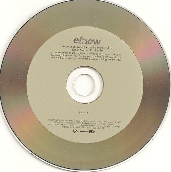 Elbow : Cast Of Thousands (CD, Album + CD-ROM, Enh)