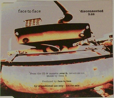 Face To Face : Disconnected (CD, Promo)