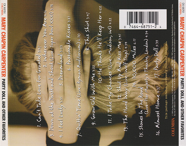 Mary Chapin Carpenter : Party Doll And Other Favorites (CD, Comp)