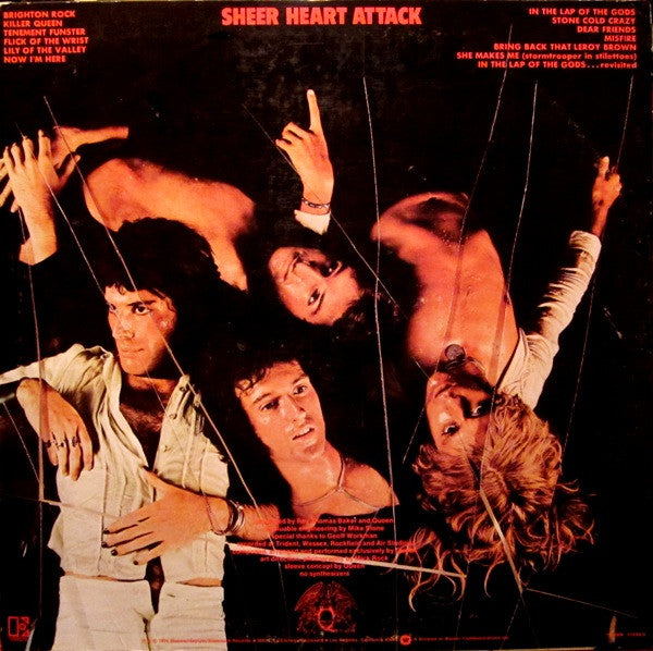 Queen : Sheer Heart Attack (LP, Album, RE, SP,)