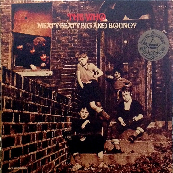 The Who : Meaty Beaty Big And Bouncy (LP, Comp, RE, RP, Pin)