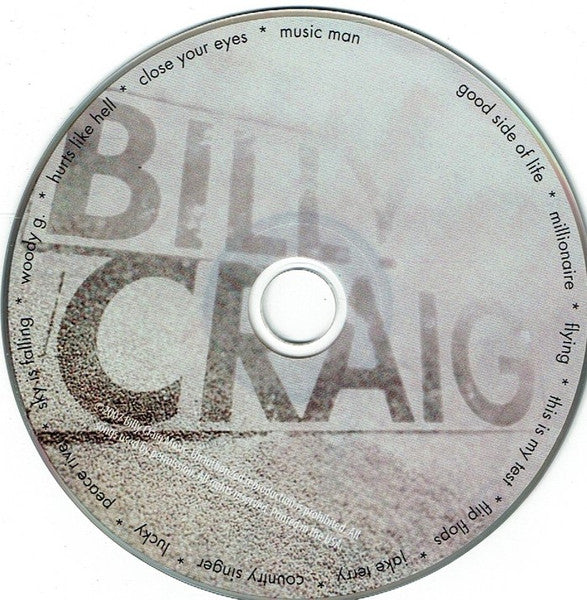 Billy Craig : This Side Of Somewhere  (CD, Album)