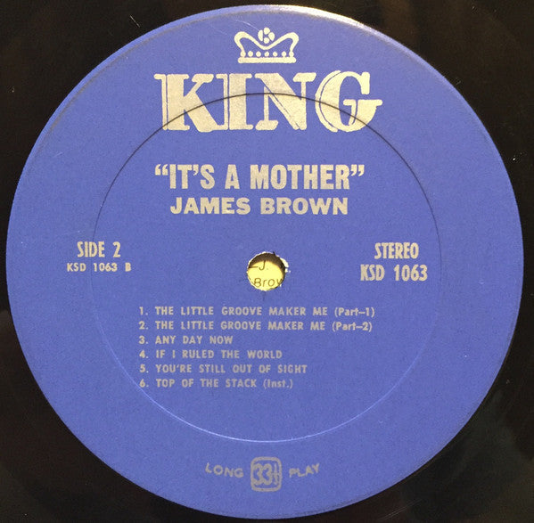 James Brown : It's A Mother (LP, Album, Ter)