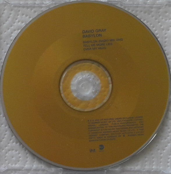 David Gray : Babylon (CD, Single)