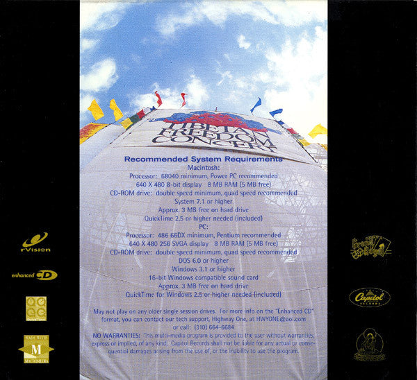 Various : Tibetan Freedom Concert (2xCD + CD, Enh)