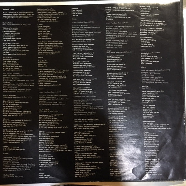 Janet Jackson : Rhythm Nation 1814 (LP, Album, Club)