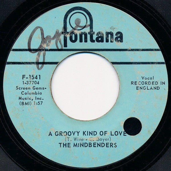 The Mindbenders : A Groovy Kind Of Love (7", Single)