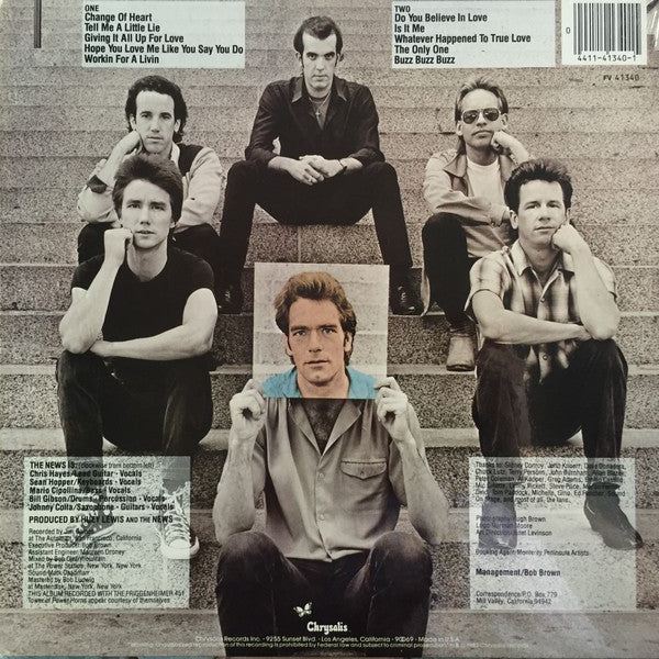 Huey Lewis And The News* : Picture This (LP, Album, RE, Car)