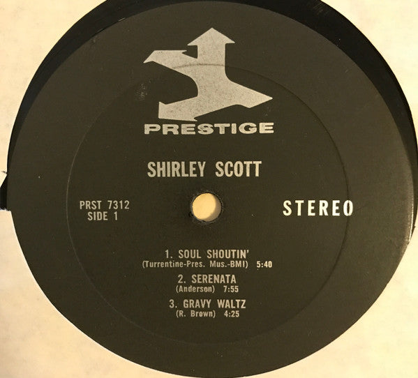Shirley Scott With Stanley Turrentine : Soul Shoutin' (LP, Album)