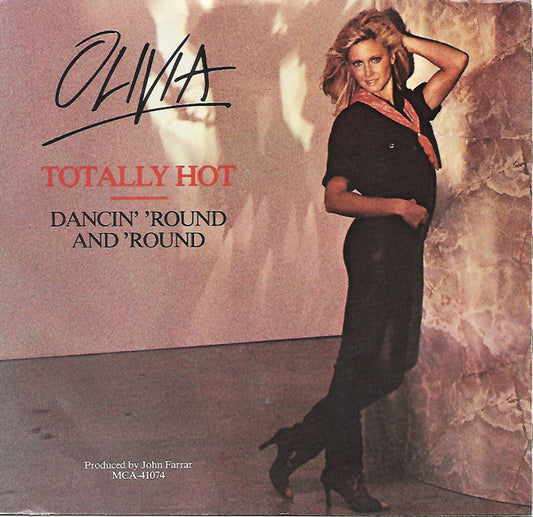Olivia Newton-John : Totally Hot (7", Single, Pin)