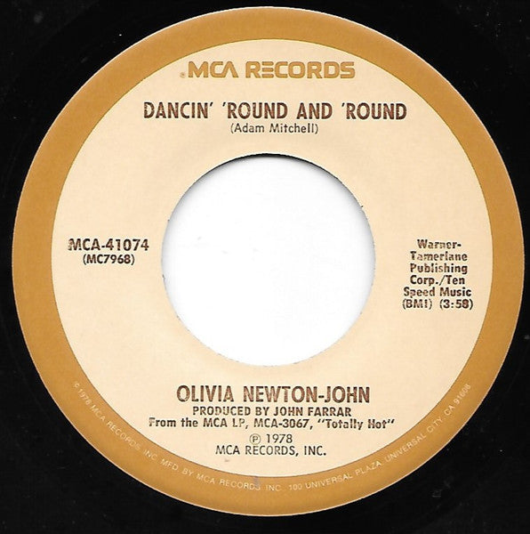 Olivia Newton-John : Totally Hot (7", Single, Pin)