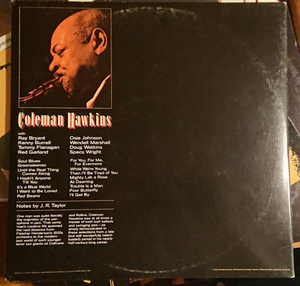 Coleman Hawkins : The Real Thing (2xLP, Comp, Gat)