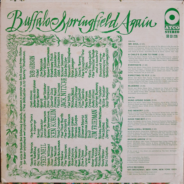 Buffalo Springfield : Buffalo Springfield Again (LP, Album, CT )