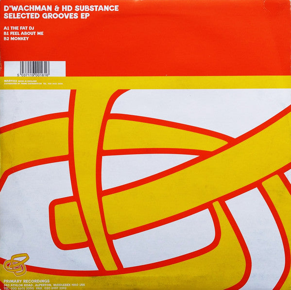 D'Wachman & HD Substance : Selected Grooves EP (12", EP)