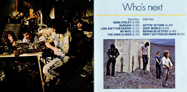 The Who : Who's Next (CD, Album, RE)