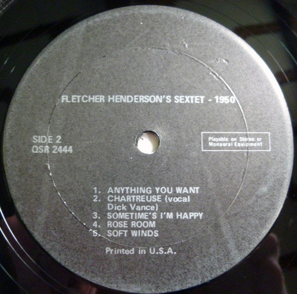 Fletcher Henderson Sextet : 1950 (LP)