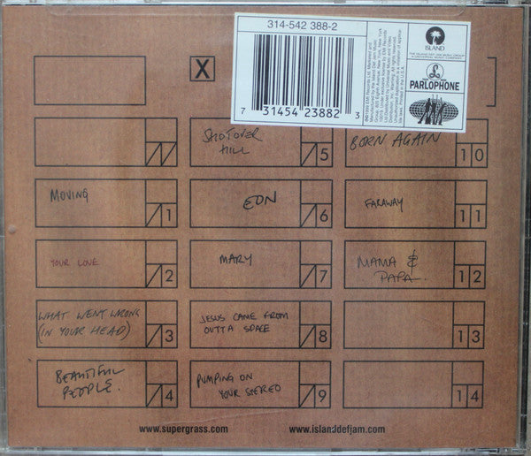 Supergrass : Supergrass (CD, Album)
