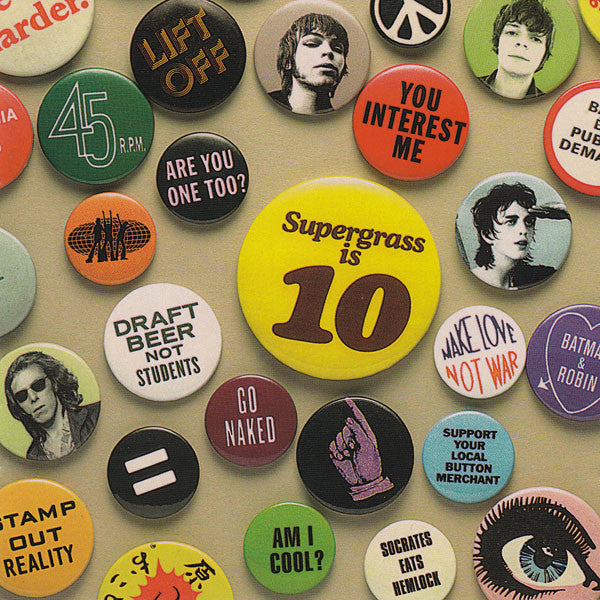 Supergrass : Supergrass Is 10. The Best Of 94-04 (CD, Comp + CD, EP)