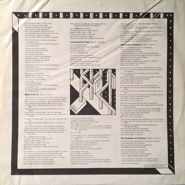 Genesis : The Lamb Lies Down On Broadway (2xLP, Album, RE, Cin)