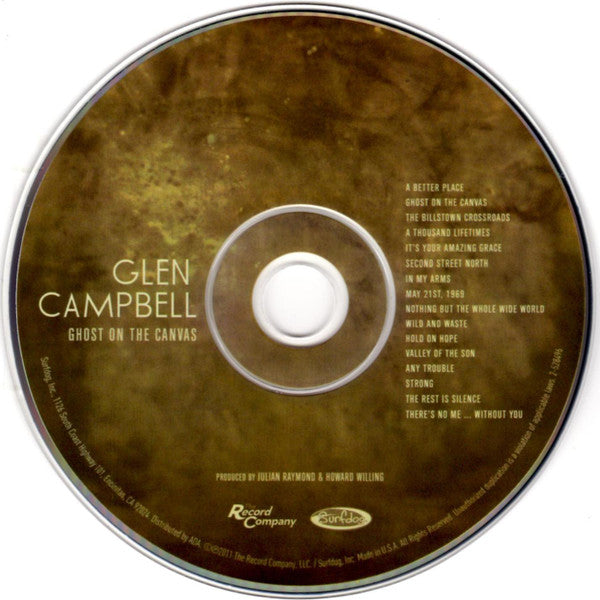 Glen Campbell : Ghost On The Canvas (CD, Album, dig)