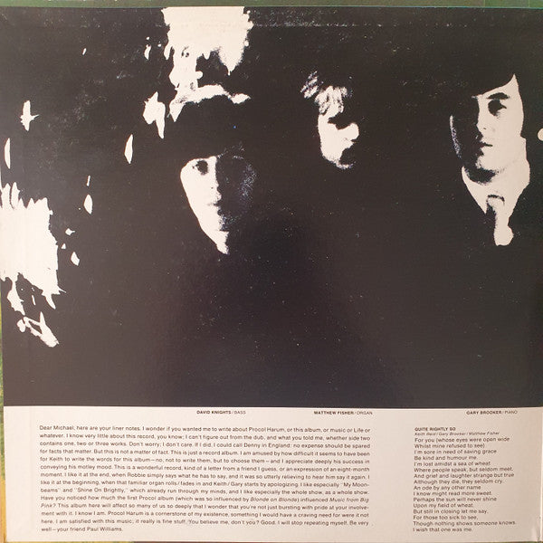 Procol Harum : Shine On Brightly (LP, Album, Pit)