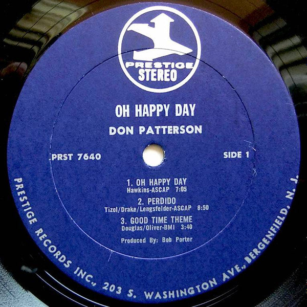 Don Patterson : Oh Happy Day (LP, Album)