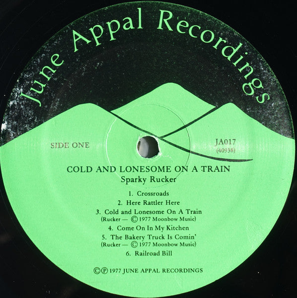 Sparky Rucker : Cold And Lonesome On A Train (LP, Album, RE)