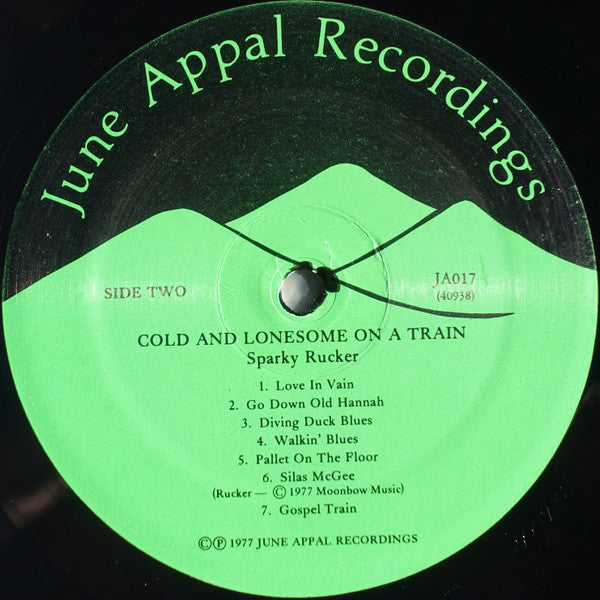 Sparky Rucker : Cold And Lonesome On A Train (LP, Album, RE)