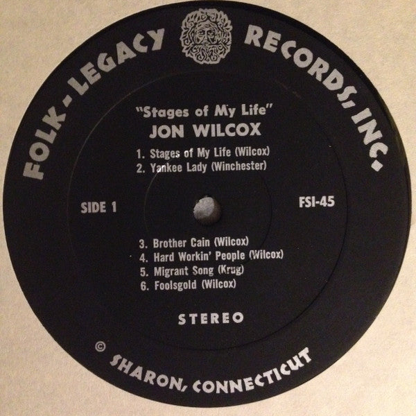 Jon Wilcox : Stages Of My Life (LP, Album)