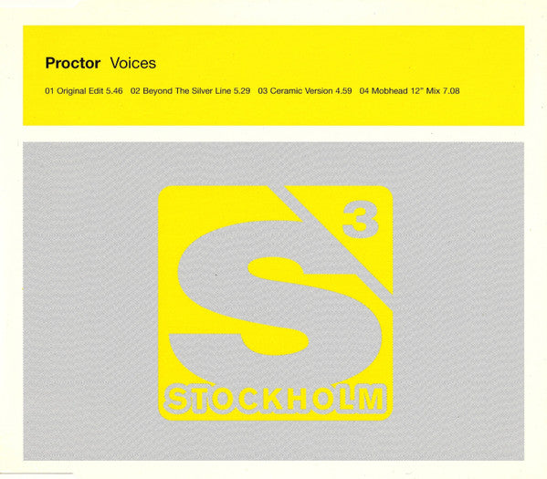 Proctor : Voices (CD, Maxi)