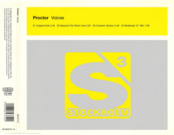 Proctor : Voices (CD, Maxi)