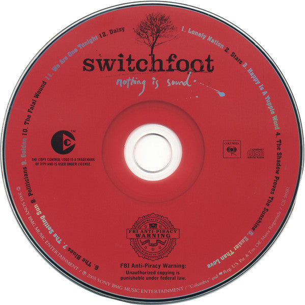 Switchfoot : Nothing Is Sound (CD, Album, Copy Prot.)