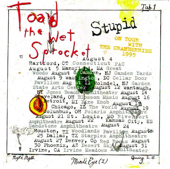 Toad The Wet Sprocket : Stupid (CD, Single, Promo)
