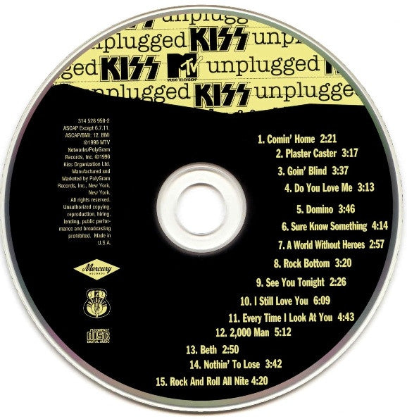 KISS : MTV Unplugged (CD, Album, PMD)