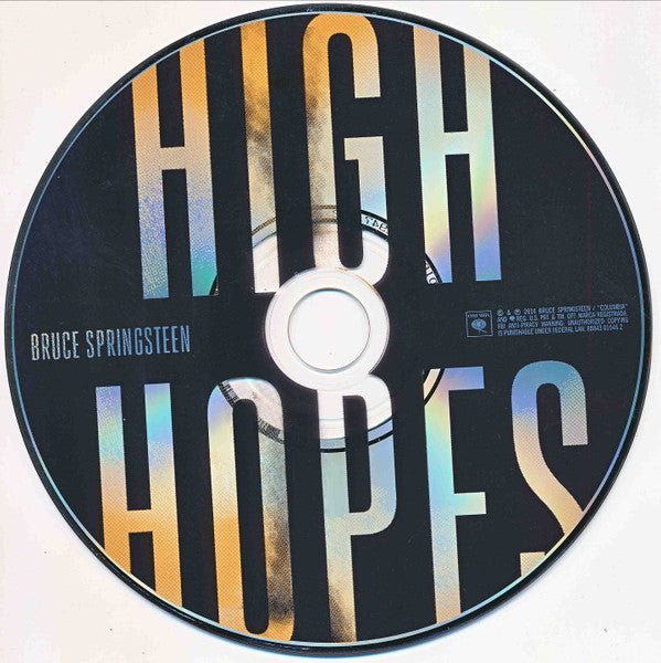 Bruce Springsteen : High Hopes (CD, Album, Car)