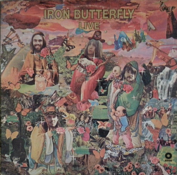 Iron Butterfly : Live (LP, Album, Mon)