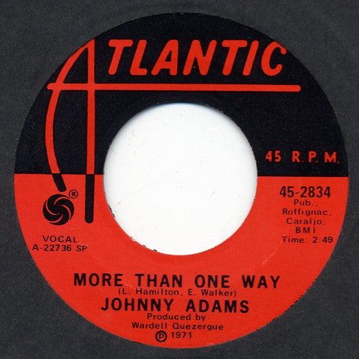 Johnny Adams : More Than One Way (7", Single, SP )