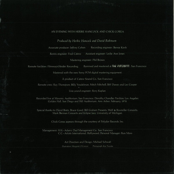Herbie Hancock & Chick Corea : An Evening With Herbie Hancock & Chick Corea In Concert 1978 (2xLP, Album, Gat)