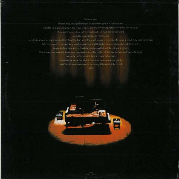 Herbie Hancock & Chick Corea : An Evening With Herbie Hancock & Chick Corea In Concert 1978 (2xLP, Album, Gat)