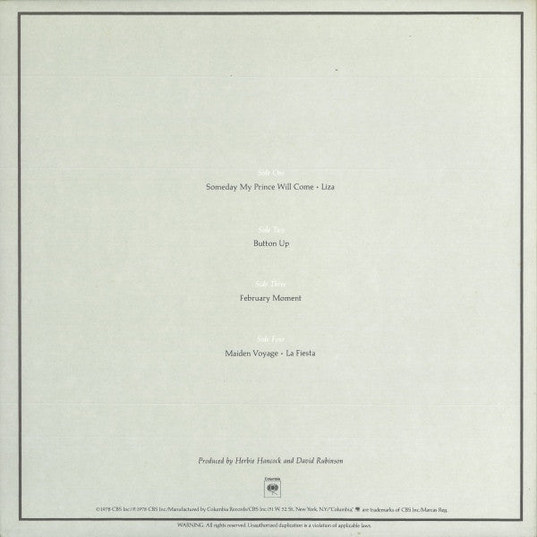 Herbie Hancock & Chick Corea : An Evening With Herbie Hancock & Chick Corea In Concert 1978 (2xLP, Album, Gat)