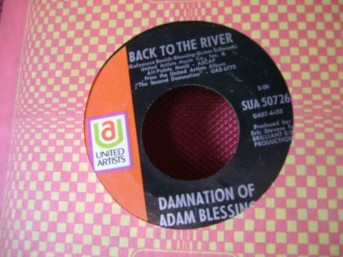 Damnation Of Adam Blessing : Back To The River (7", Single)