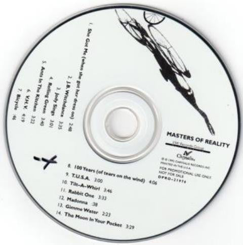 Masters Of Reality : Sunrise On The Sufferbus (CD, Album, Promo)