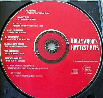 Various : Hollywood's Hottest Hits (CD, Comp)