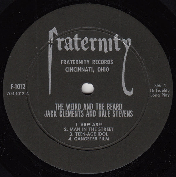 Jack Clements And Dale Stevens (2) : The Weird And The Beard (LP, Album)
