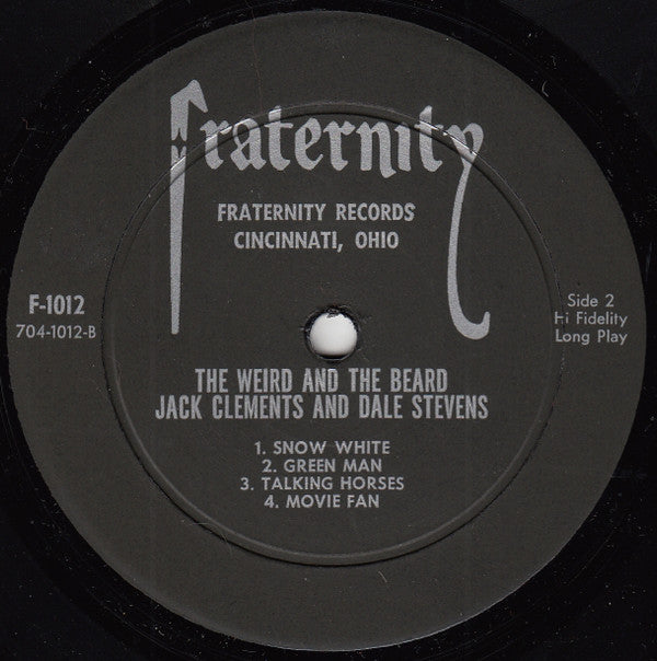 Jack Clements And Dale Stevens (2) : The Weird And The Beard (LP, Album)