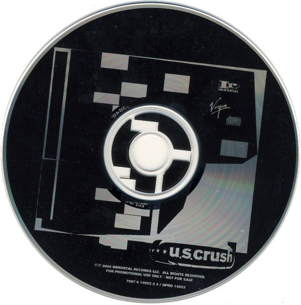 U.S. Crush : U.S. Crush (CD, Advance, Album, Promo)