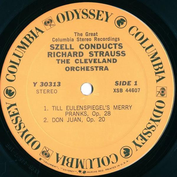 Richard Strauss, Szell*, Cleveland Orchestra* : Till Eulenspiegel, Don Juan, Death And Transformation (LP, Album, RE, Ter)