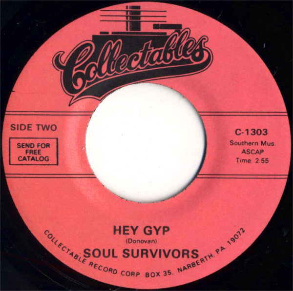 Soul Survivors : Expressway To Your Heart  (7", RE)